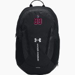 Legacy Christian Academy Saints UA Hustle 6.0 Team Backpack Front Thumbnail