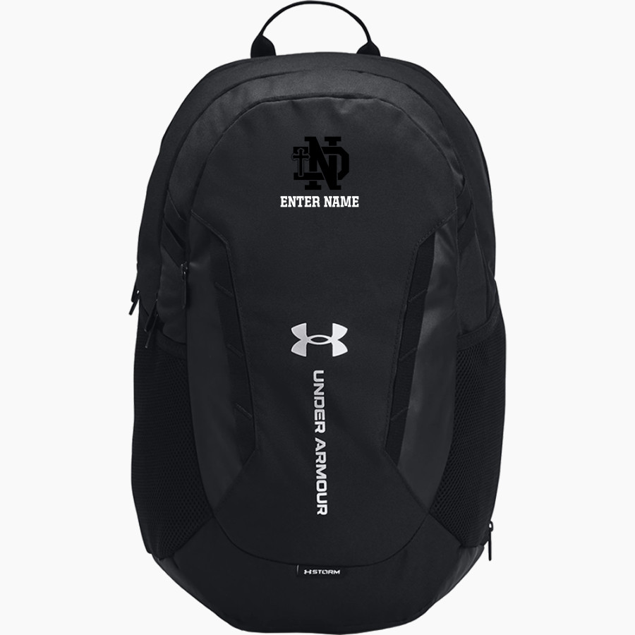 Notre Dame Bulldogs <span class="pdp-name-mascot">Notre Dame Bulldogs</span> UA Hustle 6.0 Team Backpack