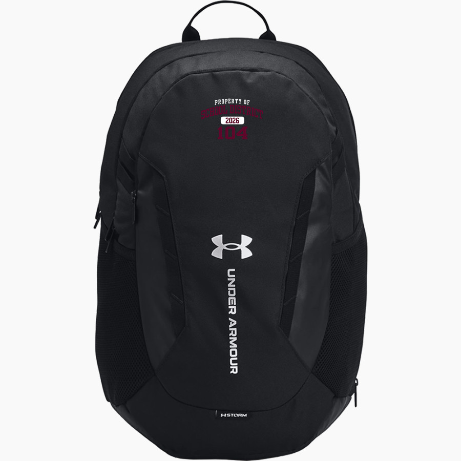 School District 104 District 104 <span class="pdp-name-mascot">Cook County 104 District 104</span> UA Hustle 6.0 Team Backpack