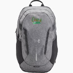 Communion of Saints School Sabres official sideline store UA Hustle 6.0 Team Backpack Front Thumbnail