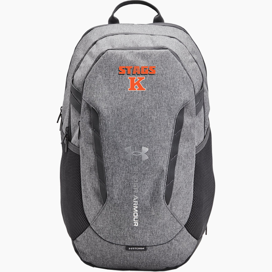 KINGSLEY HIGH SCHOOL STAGS <span class="pdp-name-mascot">KINGSLEY AREA STAGS</span> UA Hustle 6.0 Team Backpack