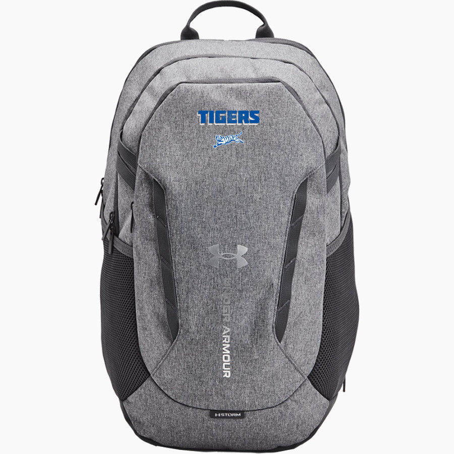 Crow Tigers <span class="pdp-name-mascot">Crow Middle School Tigers</span> UA Hustle 6.0 Team Backpack
