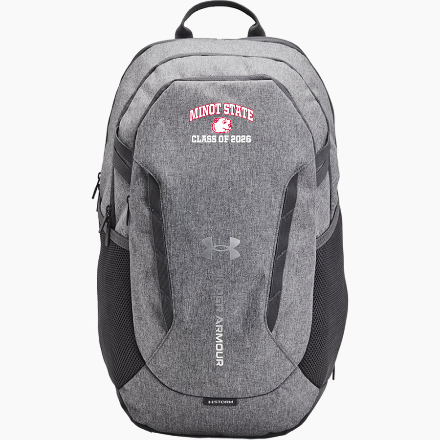 Minot State Beavers UA Hustle 6.0 Team Backpack