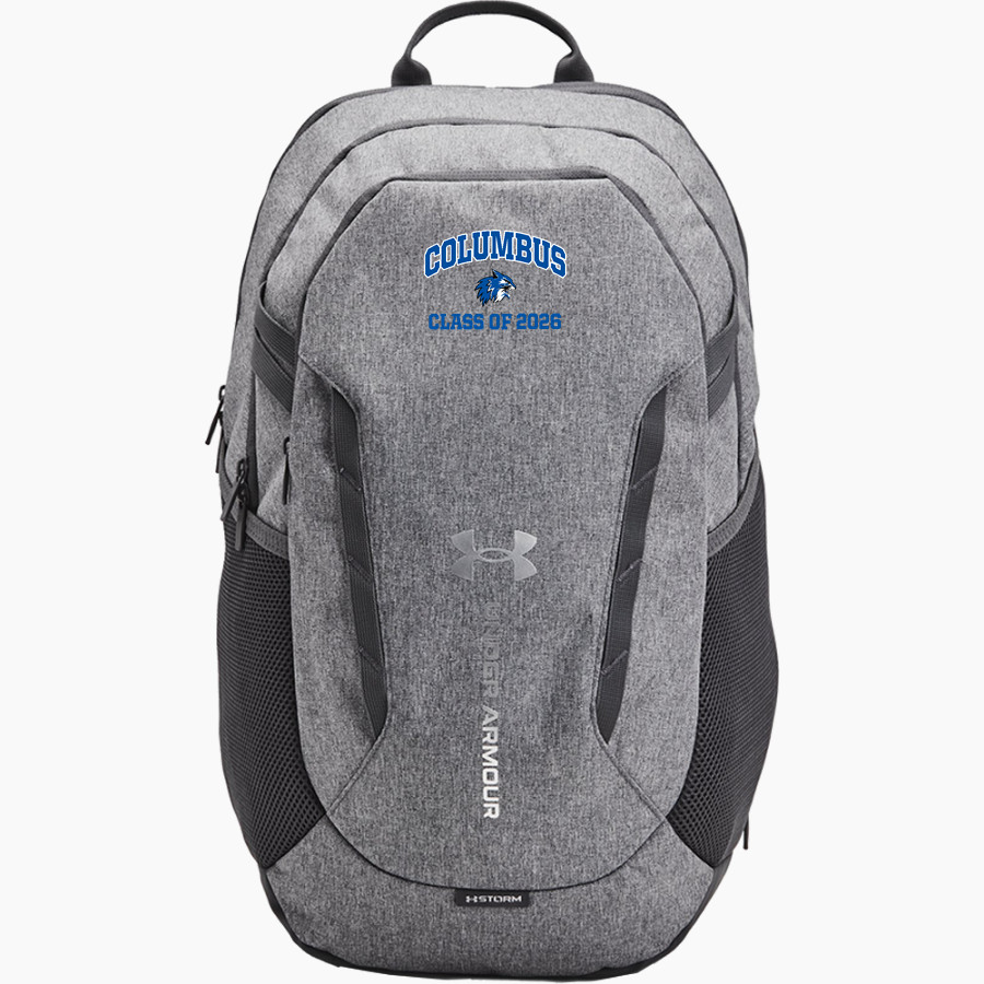 COLUMBUS COMMUNITY HIGH SCHOOL WILDCATS <span class="pdp-name-mascot">COLUMBUS WILDCATS</span> UA Hustle 6.0 Team Backpack