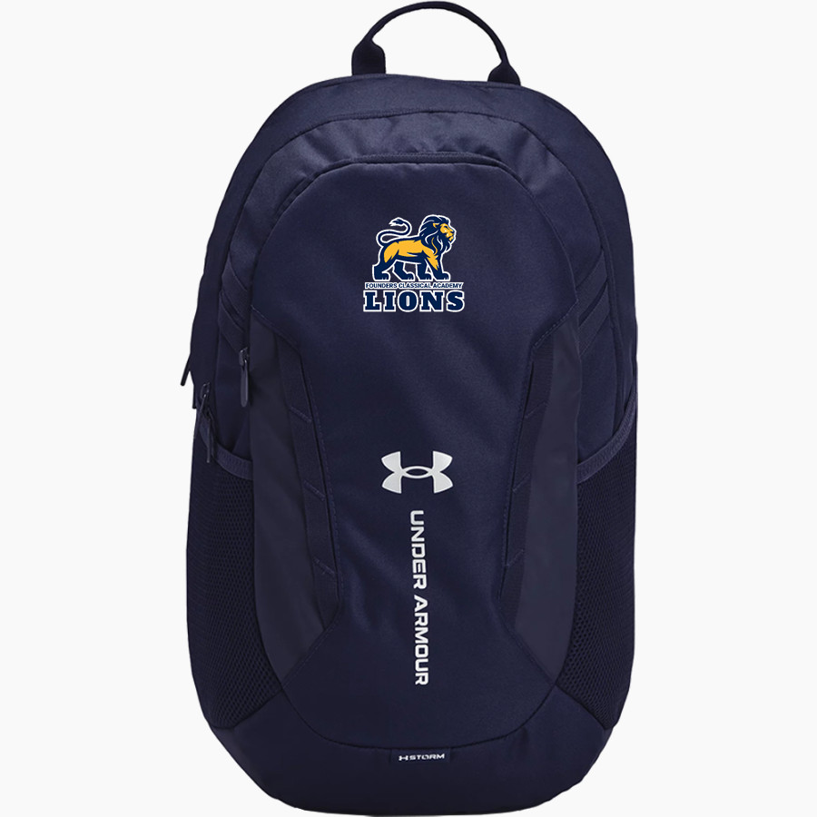Founders Classical Lions <span class="pdp-name-mascot">Founders Classical Lions</span> UA Hustle 6.0 Team Backpack