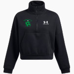 Risen Church <span class="pdp-name-mascot">Risen Church</span> UA Women's Fleece 1/2 Zip Hoodie Front Thumbnail