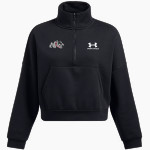 Boscobel Bulldogs <span class="pdp-name-mascot">Boscobel Bulldogs</span> UA Women's Fleece 1/2 Zip Hoodie Front Thumbnail