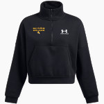 Mary Baldwin Fighting Squirrels <span class="pdp-name-mascot">Mary Baldwin Fighting Squirrels</span> UA Women's Fleece 1/2 Zip Hoodie Front Thumbnail
