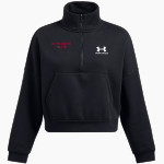 Elite Cheer Online Store <span class="pdp-name-mascot">Elite Cheer</span> UA Women's Fleece 1/2 Zip Hoodie Front Thumbnail
