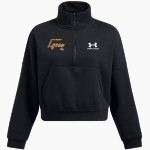 LYON COUNTY HIGH SCHOOL LYONS UA Women's Fleece 1/2 Zip Hoodie Front Thumbnail