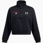 KING'S FORK HIGH SCHOOL BULLDOGS <span class="pdp-name-mascot">KINGS FORK BULLDOGS</span> UA Women's Icon Fleece Oversized 1/2 Zip Front Thumbnail