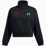 SOMERSET HIGH SCHOOL SPARTANS <span class="pdp-name-mascot">SOMERSET SPARTANS</span> UA Women's Fleece 1/2 Zip Hoodie Front Thumbnail