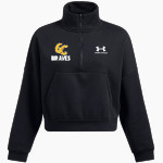 Grant County Braves The Official Online Store <span class="pdp-name-mascot">Grant County Braves</span> UA Women's Fleece 1/2 Zip Hoodie Front Thumbnail