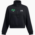 ULS Jr. Bows UA Women's Fleece 1/2 Zip Hoodie Front Thumbnail