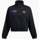 SANFORD FRITCH HIGH SCHOOL EAGLES <span class="pdp-name-mascot">SANFORD FRITCH EAGLES</span> UA Women's Icon Fleece Oversized 1/2 Zip Front Thumbnail
