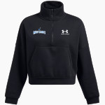 MacArthur Elementary Mustangs <span class="pdp-name-mascot">McArthur Elementary</span> UA Women's Icon Fleece Oversized 1/2 Zip Front Thumbnail