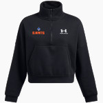 Santa Teresa Saints UA Women's Fleece 1/2 Zip Hoodie Front Thumbnail