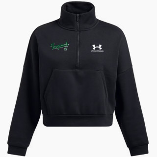 UA Women's Fleece 1/2 Zip Hoodie