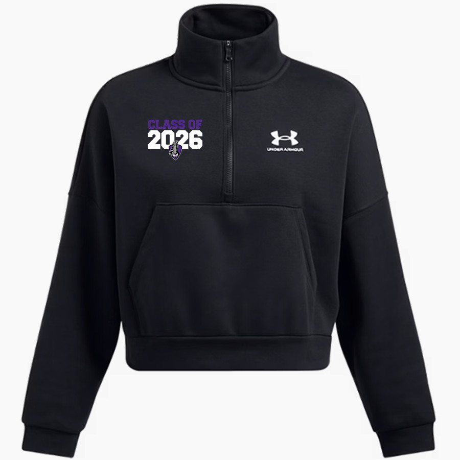 Philip Simmons Iron Horses UA Women's Fleece 1/2 Zip Hoodie