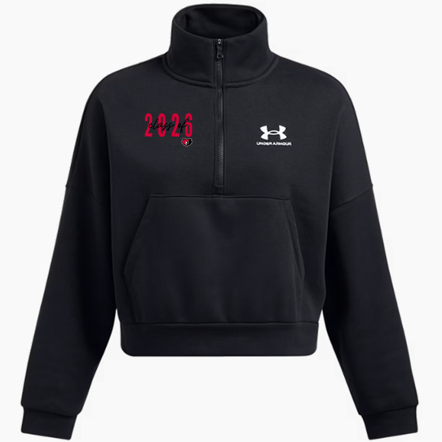BRADSHAW MOUNTAIN HIGH SCHOOL BEARS UA Women's Fleece 1/2 Zip Hoodie