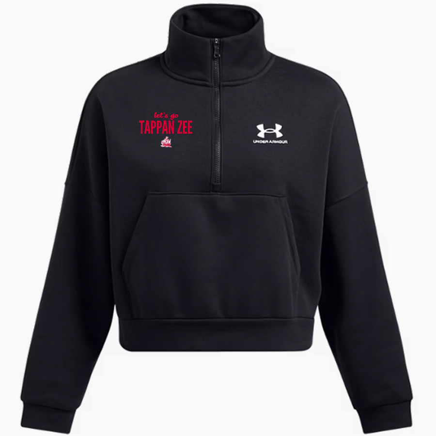 TAPPAN ZEE HIGH SCHOOL FLYING DUTCHMEN <span class="pdp-name-mascot">TAPPAN ZEE FLYING DUTCHMEN</span> UA Women's Icon Fleece Oversized 1/2 Zip