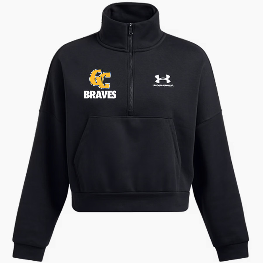 Grant County Braves The Official Online Store <span class="pdp-name-mascot">Grant County Braves</span> UA Women's Fleece 1/2 Zip Hoodie