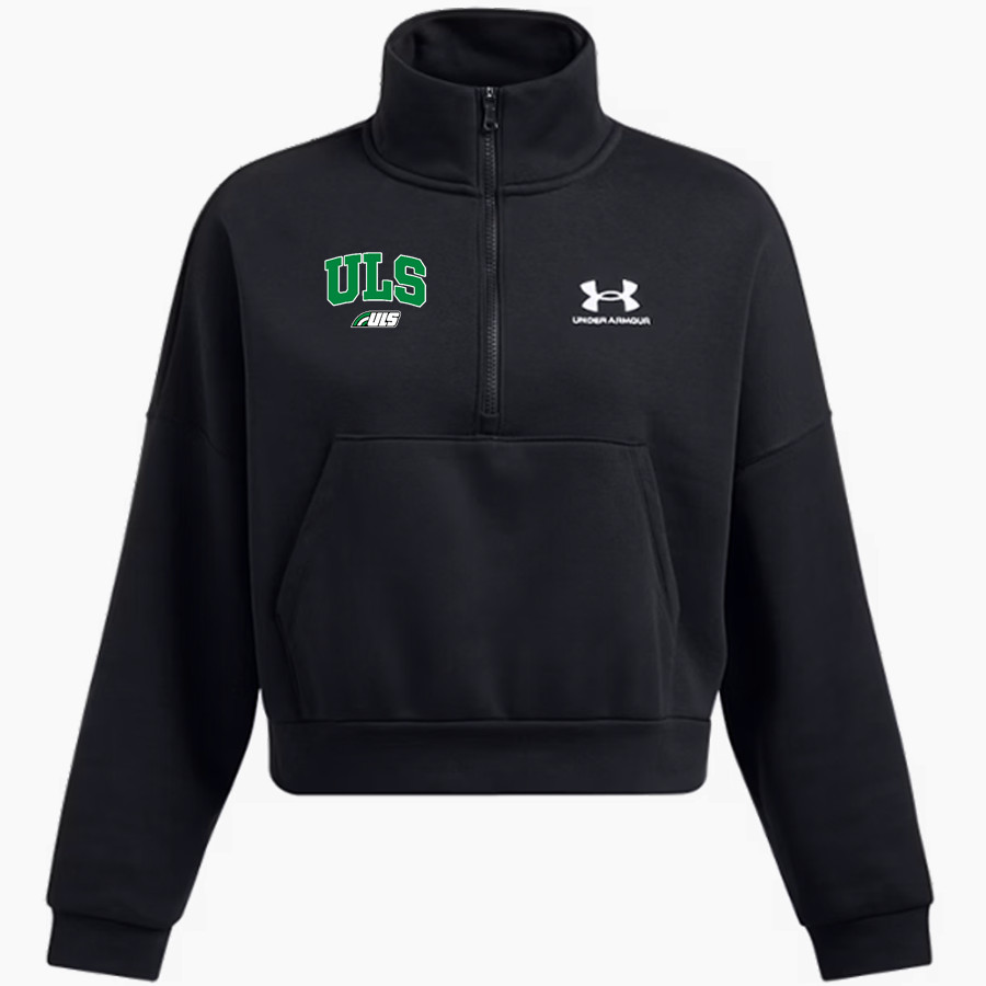 ULS Jr. Bows UA Women's Fleece 1/2 Zip Hoodie