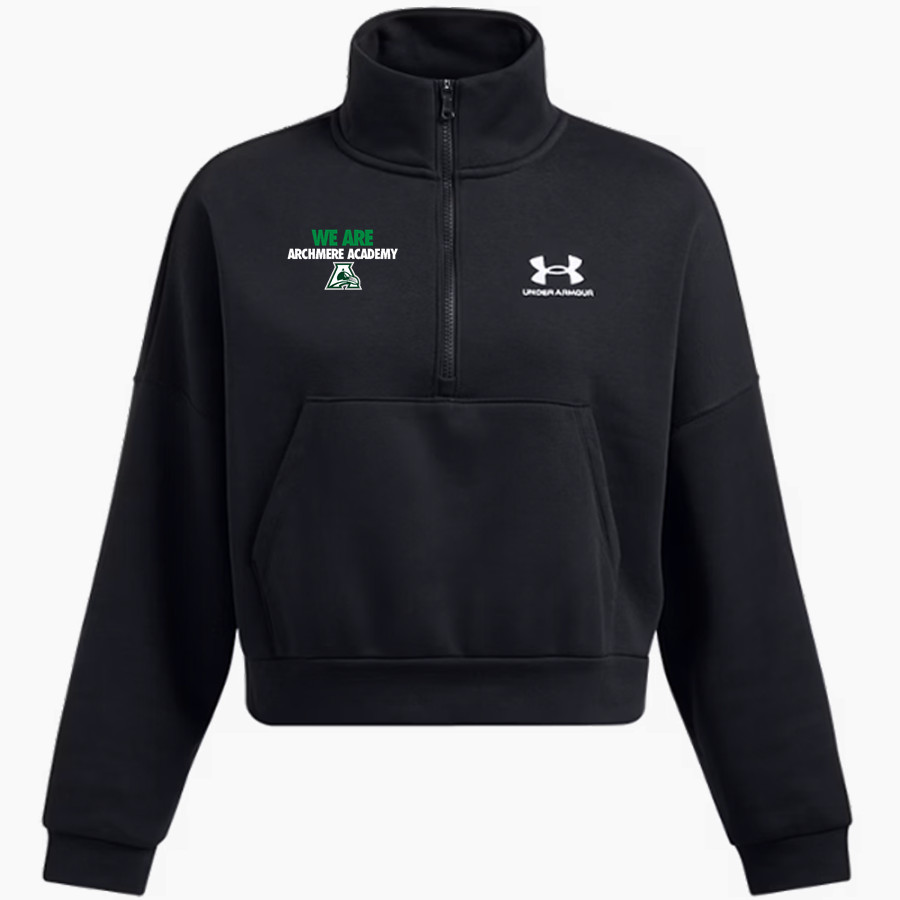 ARCHMERE ACADEMY AUKS <span class="pdp-name-mascot">ARCHMERE ACADEMY AUKS</span> UA Women's Fleece 1/2 Zip Hoodie