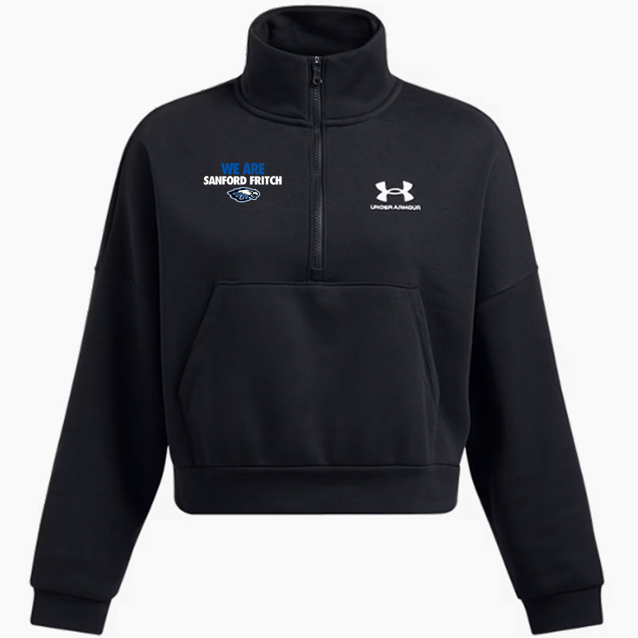 SANFORD FRITCH HIGH SCHOOL EAGLES <span class="pdp-name-mascot">SANFORD FRITCH EAGLES</span> UA Women's Icon Fleece Oversized 1/2 Zip