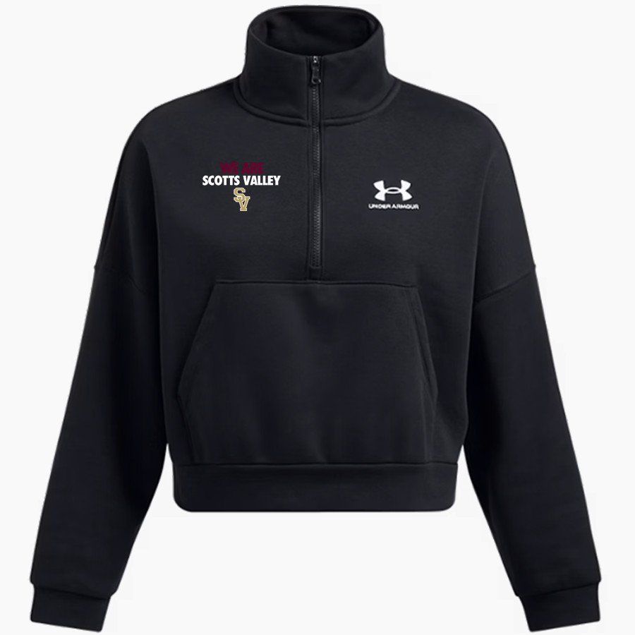 Scotts Valley Falcons UA Women's Fleece 1/2 Zip Hoodie