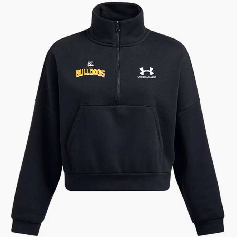 LINN HIGH SCHOOL BULLDOGS UA Women's Fleece 1/2 Zip Hoodie