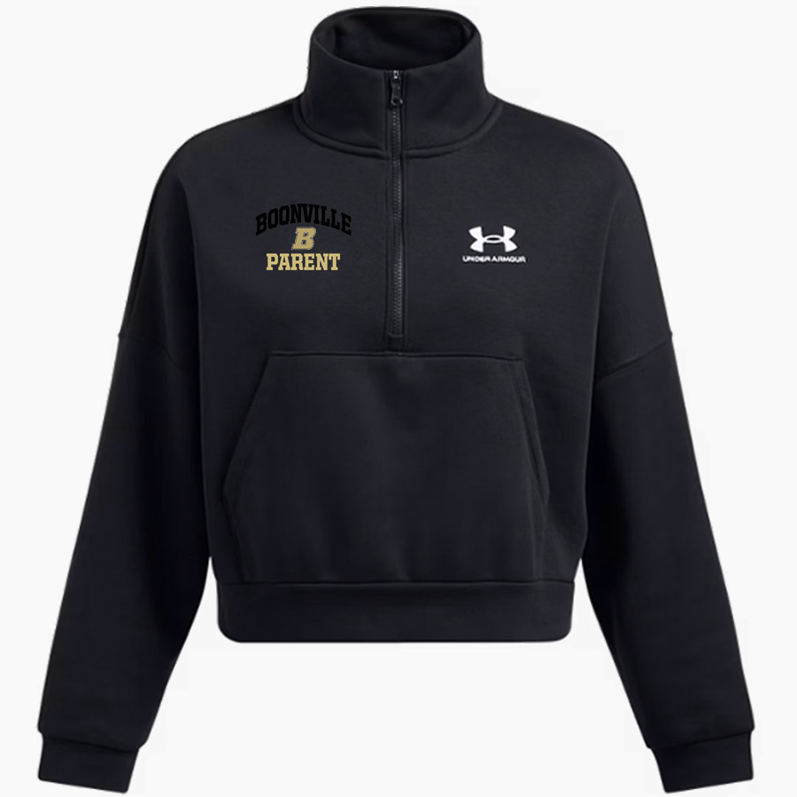Boonville Pioneers <span class="pdp-name-mascot">Boonville Pioneers</span> UA Women's Fleece 1/2 Zip Hoodie