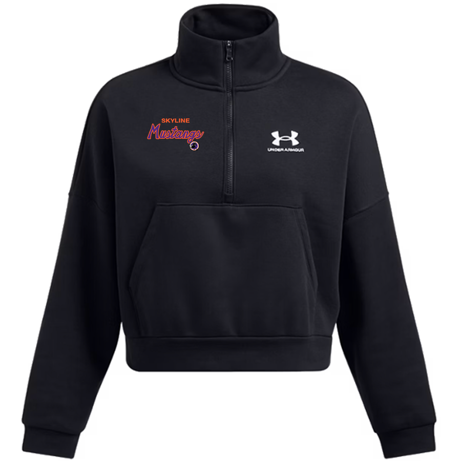 Skyline Gila River Mustangs <span class="pdp-name-mascot">Skyline Mustangs</span> UA Women's Icon Fleece Oversized 1/2 Zip