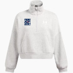 Avon Old Farms Winged Beavers <span class="pdp-name-mascot">Avon Old Farms School Winged Beavers</span> UA Women's Fleece 1/2 Zip Hoodie Front Thumbnail