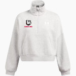 EASTON AREA HIGH SCHOOL RED ROVERS <span class="pdp-name-mascot">EASTON AREA RED ROVERS</span> UA Women's Icon Fleece Oversized 1/2 Zip Front Thumbnail