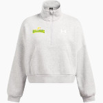 Piedmont Bulldogs <span class="pdp-name-mascot">Piedmont Bulldogs</span> UA Women's Fleece 1/2 Zip Hoodie Front Thumbnail