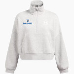 TAHOKA HIGH SCHOOL BULLDOGS <span class="pdp-name-mascot">TAHOKA BULLDOGS</span> UA Women's Fleece 1/2 Zip Hoodie Front Thumbnail