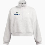 Warner Royals <span class="pdp-name-mascot">Warner Royals</span> UA Women's Icon Fleece Oversized 1/2 Zip Front Thumbnail