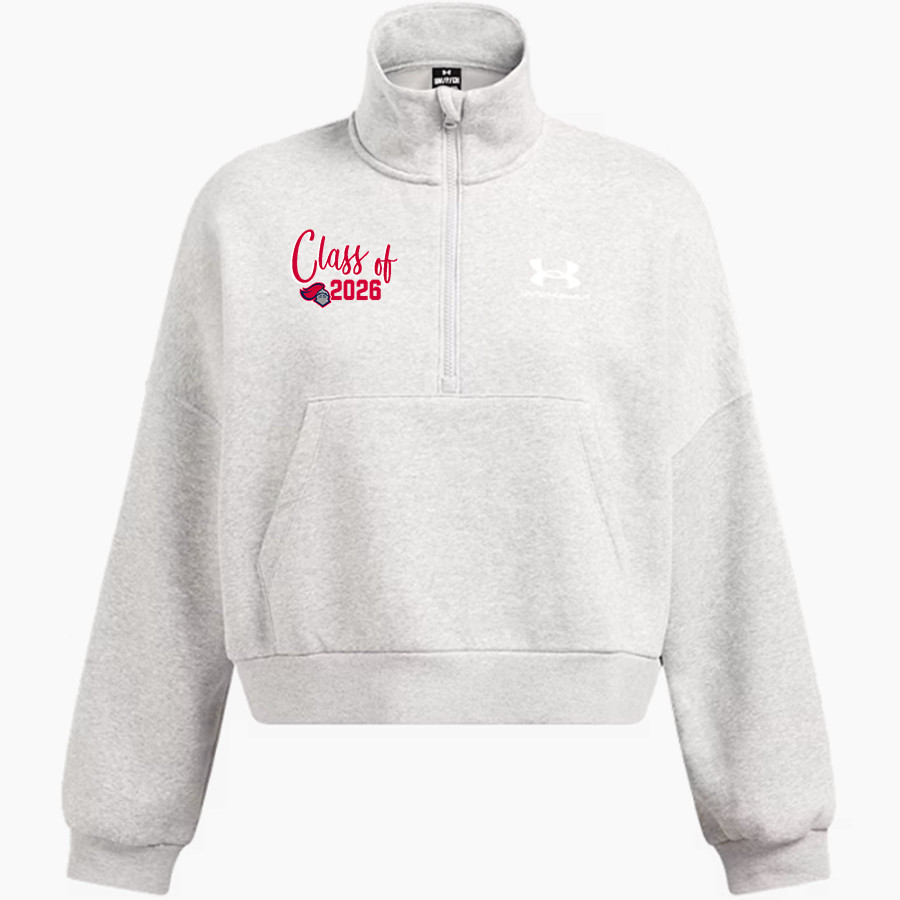 SPARTANBURG CHRISTIAN ACADEMY WARRIORS <span class="pdp-name-mascot">SPARTANBURG WARRIORS</span> UA Women's Fleece 1/2 Zip Hoodie