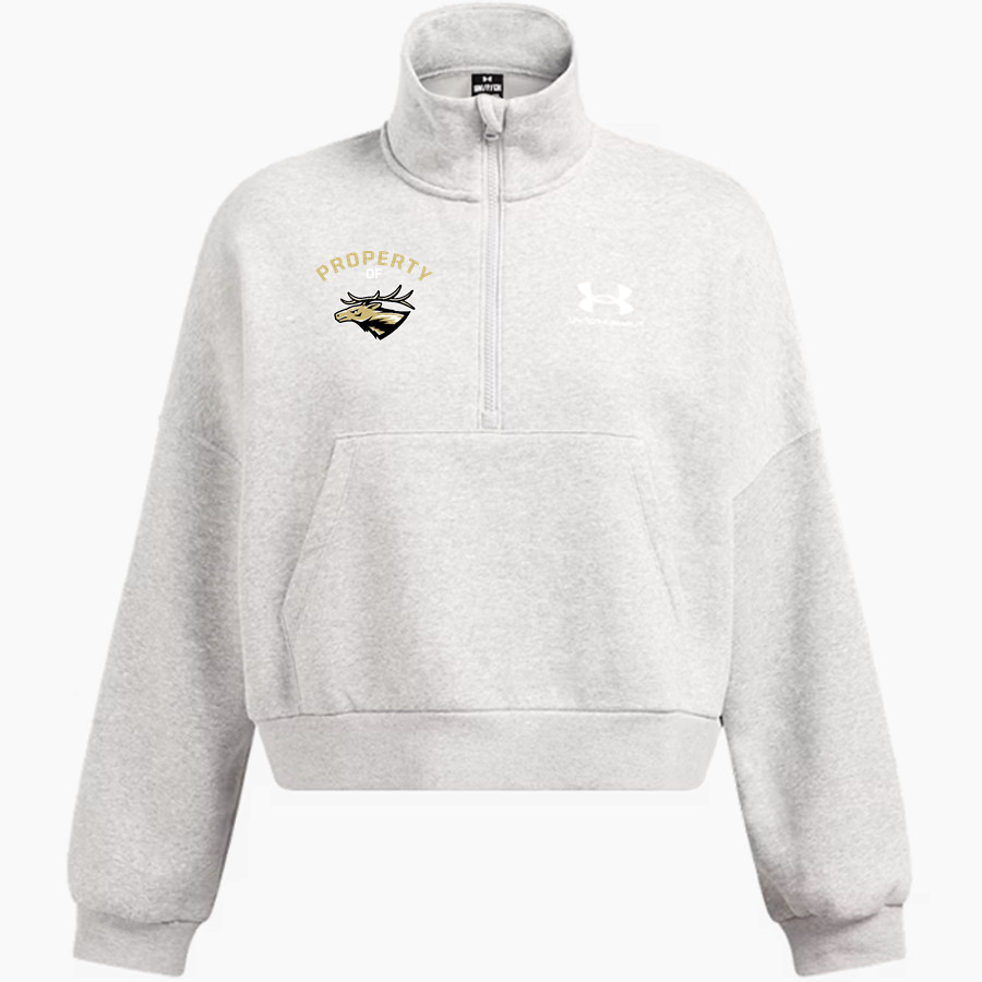 EVANT HIGH SCHOOL ELKS <span class="pdp-name-mascot">EVANT ELKS</span> UA Women's Icon Fleece Oversized 1/2 Zip