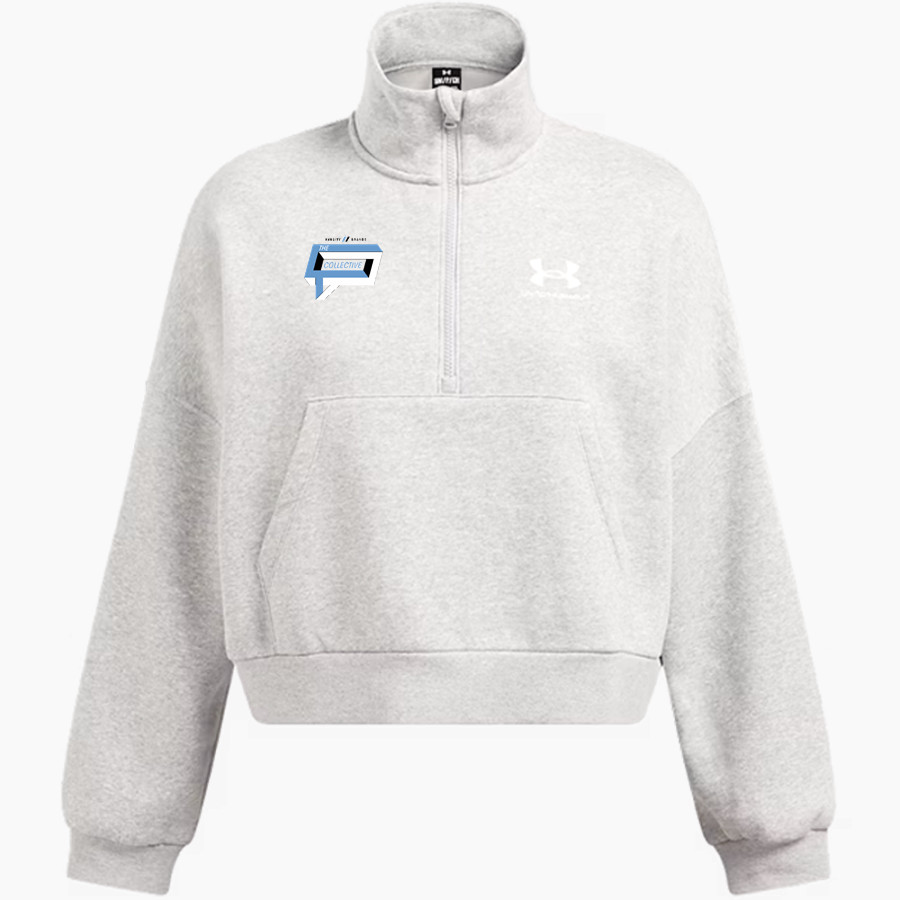Believe In You <span class="pdp-name-mascot">Believe In You</span> UA Women's Fleece 1/2 Zip Hoodie