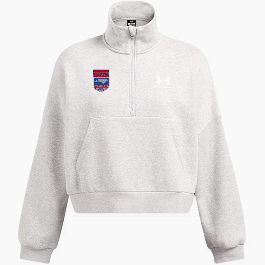 Western North Carolina Officials Association <span class="pdp-name-mascot">Western North Carolina Officials Accociation</span> UA Women's Fleece 1/2 Zip Hoodie