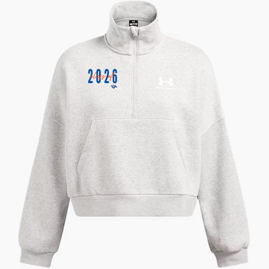 VOLUNTEER HIGH SCHOOL FALCONS <span class="pdp-name-mascot">VOLUNTEER FALCONS</span> UA Women's Fleece 1/2 Zip Hoodie