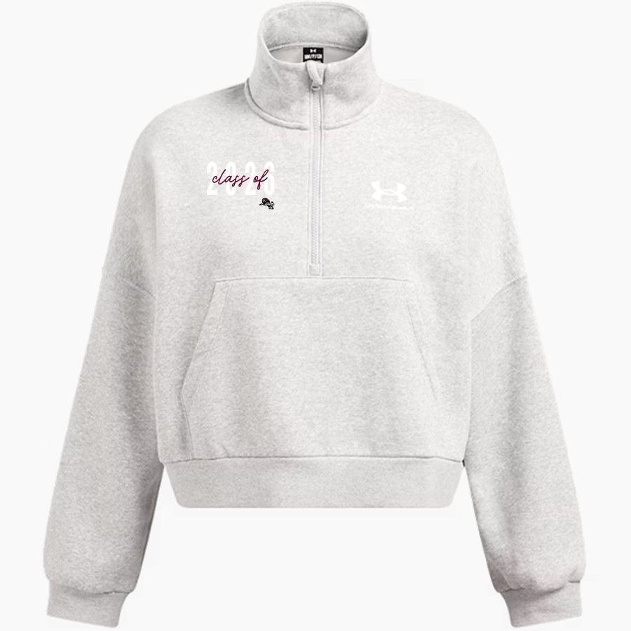 Ludlow Lions <span class="pdp-name-mascot">Lions</span> UA Women's Fleece 1/2 Zip Hoodie
