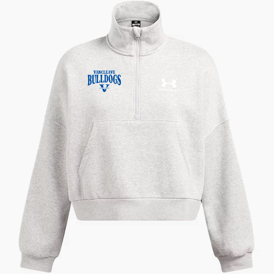 VANCLEAVE HIGH SCHOOL BULLDOGS UA Women's Fleece 1/2 Zip Hoodie