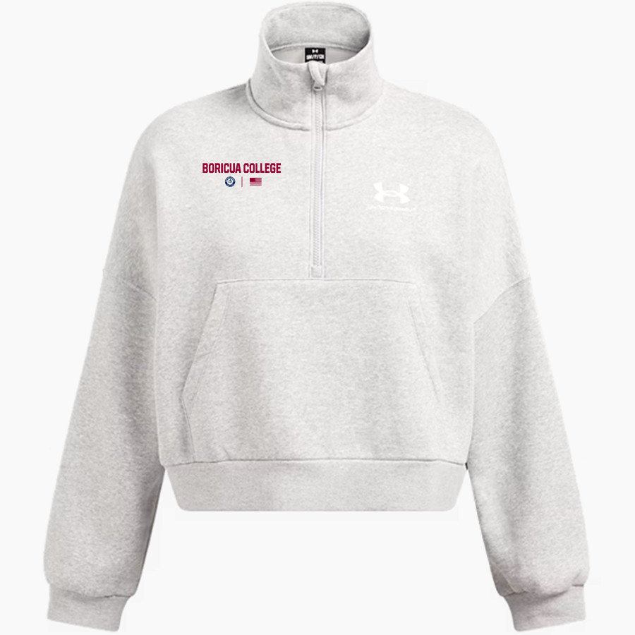Boricua College UA Women's Fleece 1/2 Zip Hoodie