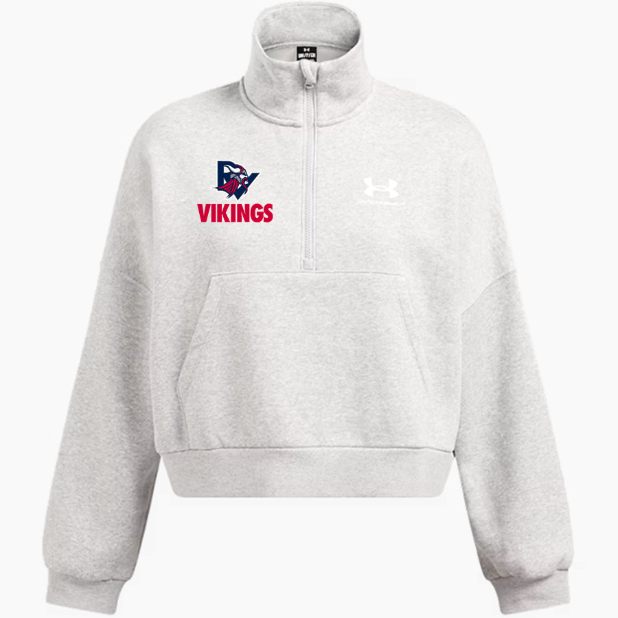 RIVERSIDE HIGH SCHOOL VIKINGS UA Women's Fleece 1/2 Zip Hoodie