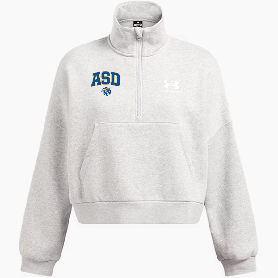 ASD Leopards <span class="pdp-name-mascot">ASD Leopards</span> UA Women's Fleece 1/2 Zip Hoodie