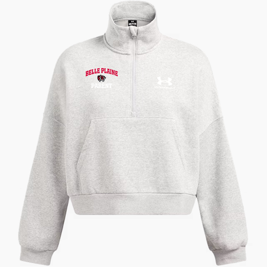 Belle Plaine Tigers <span class="pdp-name-mascot">Belle Plaine Tigers</span> UA Women's Fleece 1/2 Zip Hoodie