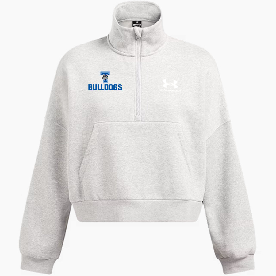 TAHOKA HIGH SCHOOL BULLDOGS <span class="pdp-name-mascot">TAHOKA BULLDOGS</span> UA Women's Fleece 1/2 Zip Hoodie